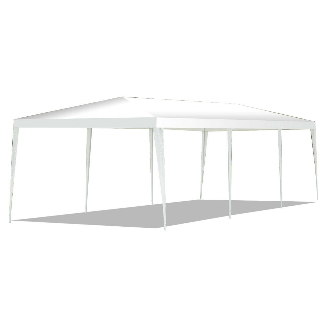10' x 30' Waterproof Gazebo Canopy Tent with Connection Stakes and Wind Ropes